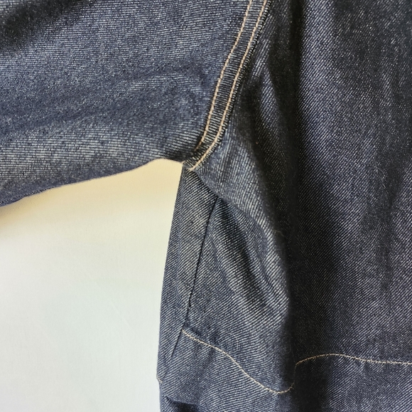 Free People 'Street Car' Denim Coat size S - Picture 12 of 14